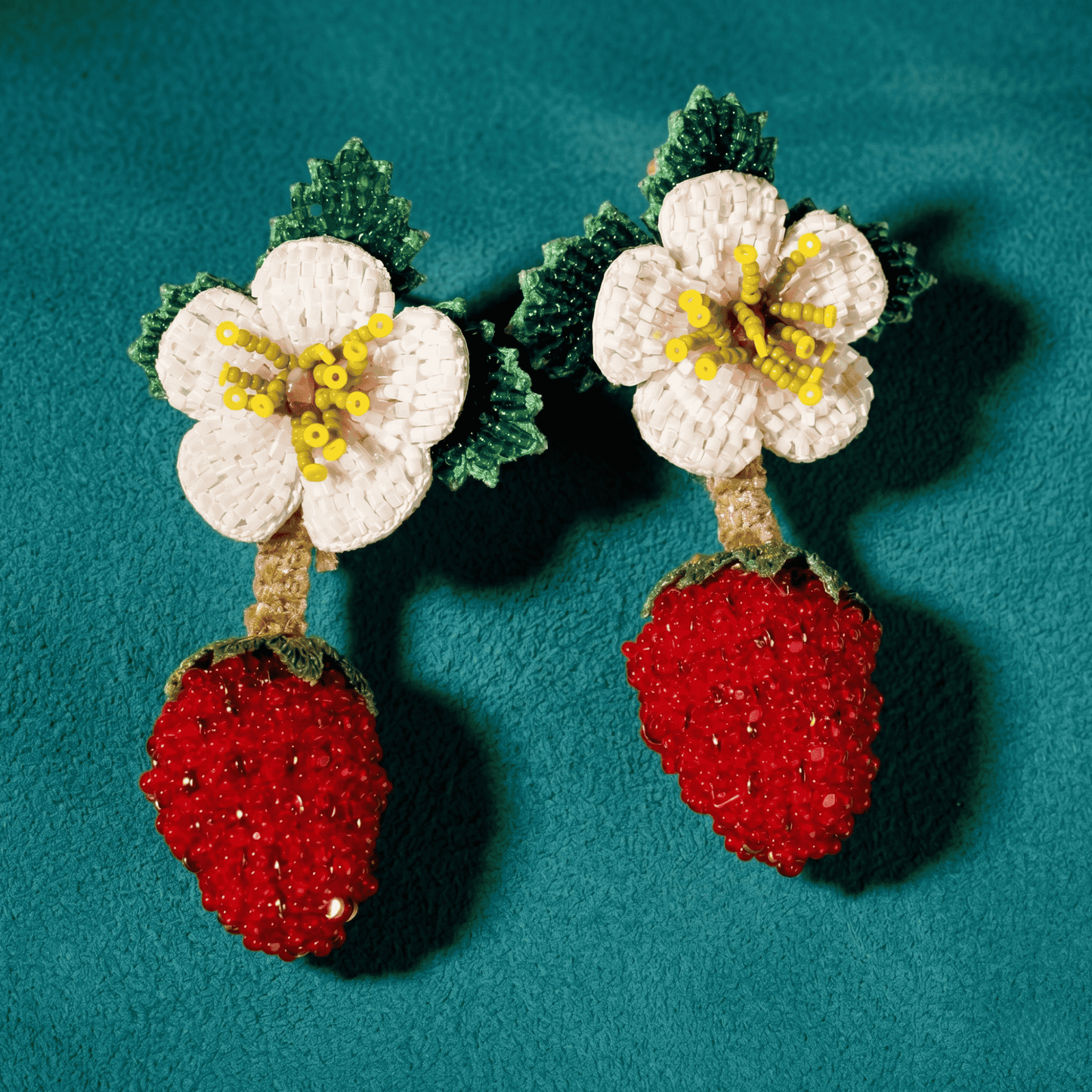 Strawberry Dangle Earrings