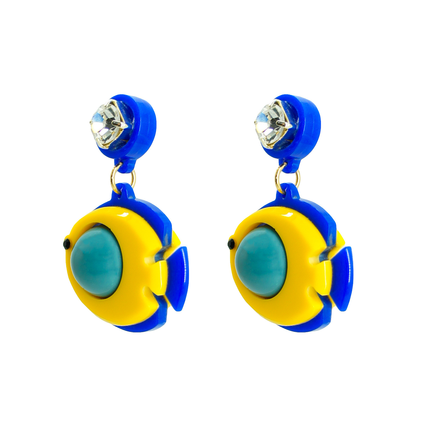 Acanthurus Fish Earrings