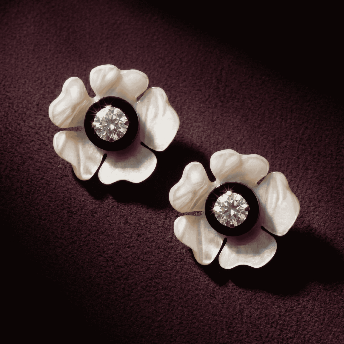 Camellia Stud Earrings
