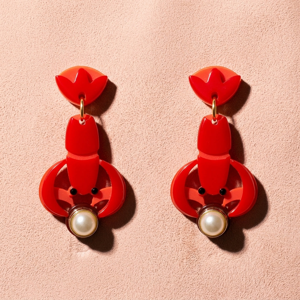 Lobster Earrings