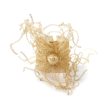 Sunny Gold Burst Cuff Bracelet