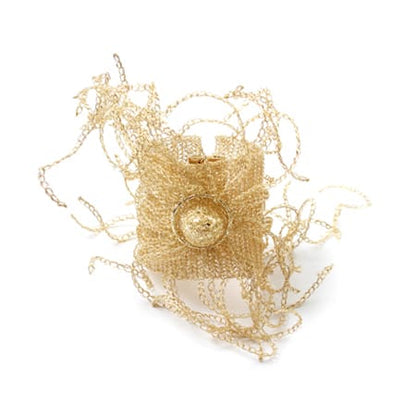 Sunny Gold Burst Cuff Bracelet