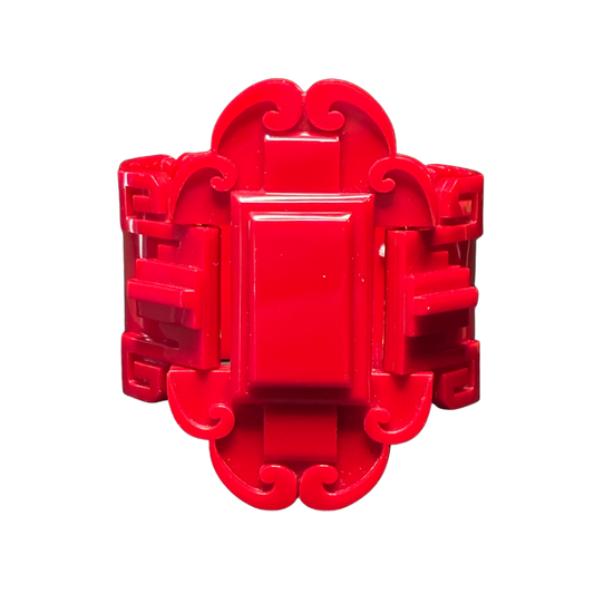 Xangai Cuff Bracelet - Red