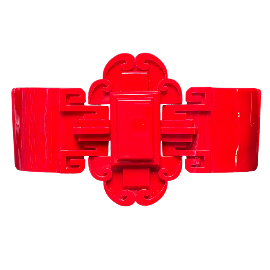 Xangai Cuff Bracelet - Red