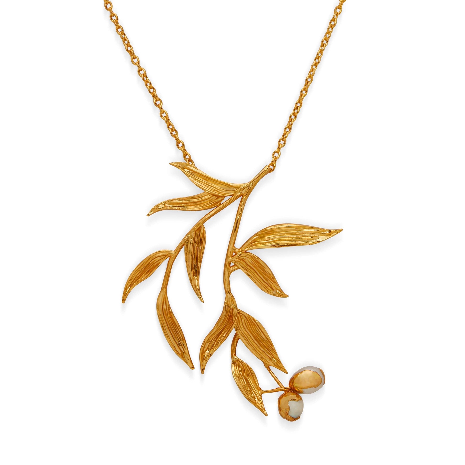 Haya Baroque Pearl and Gold Pendant. 4 of 5.