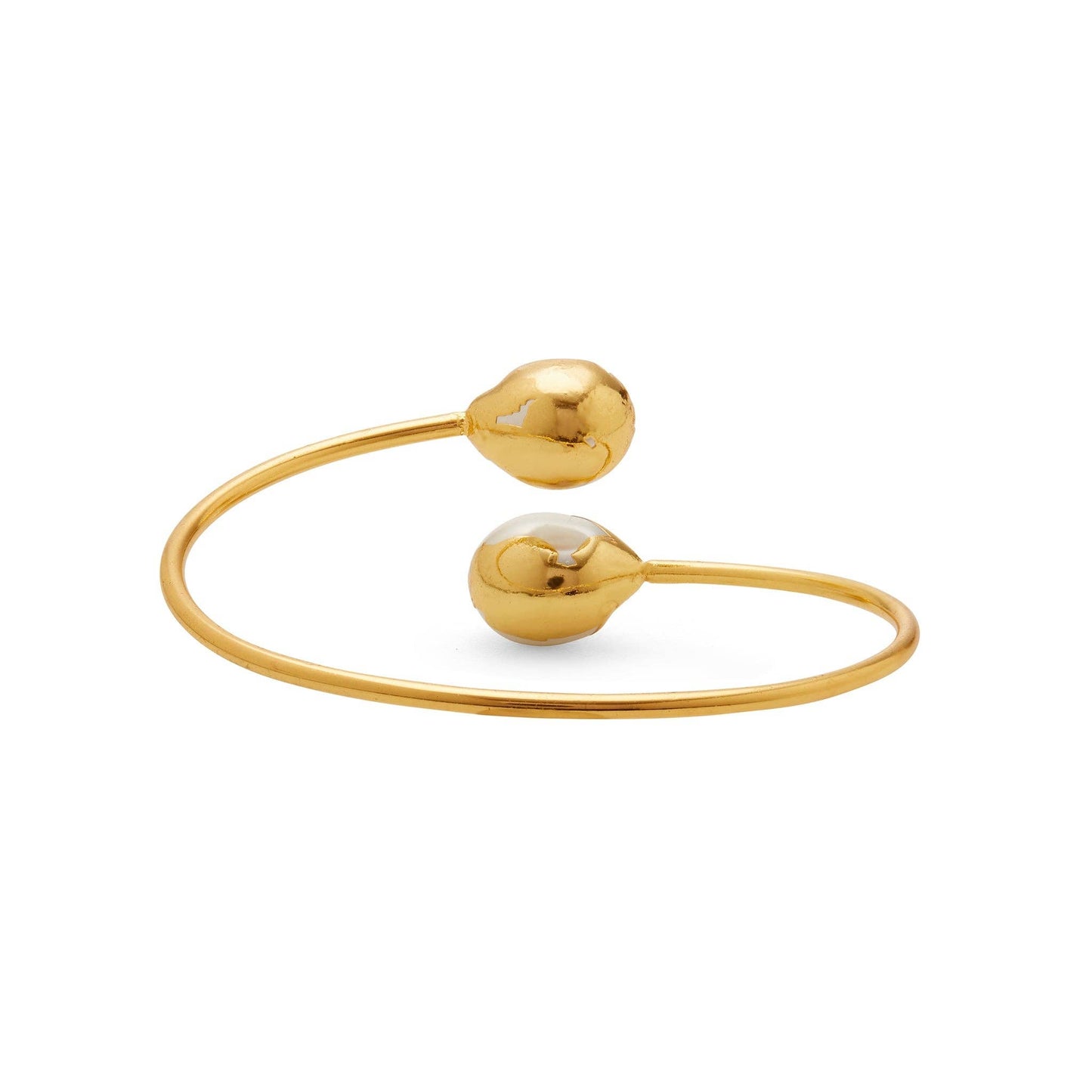 Riva Baroque Pearl and Gold Bracelet. 4 of 4.