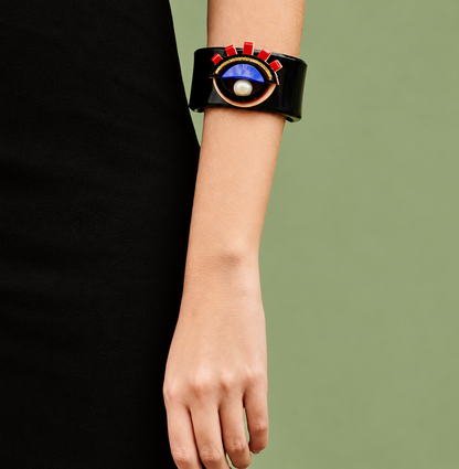 Surrealist Eye Cuff Bracelet