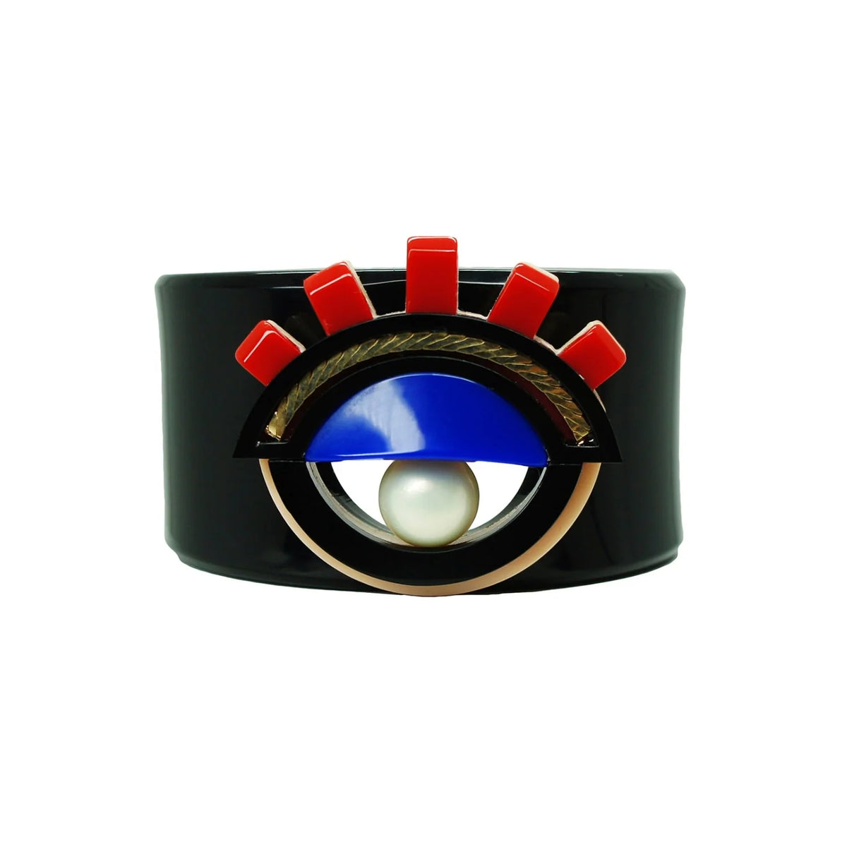 Surrealist Eye Cuff Bracelet