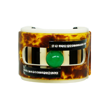 Orion Cuff Bracelet - Tortoiseshell
