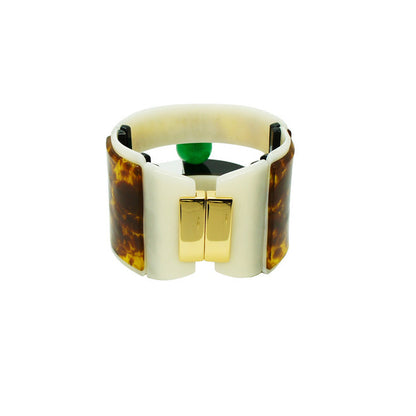Orion Cuff Bracelet - Tortoiseshell