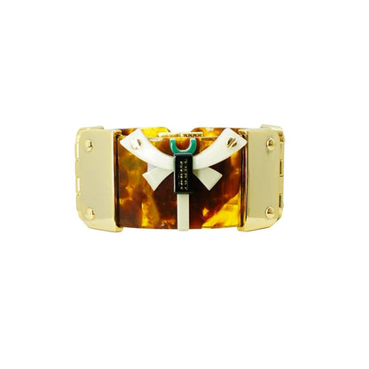 Dragonfly Cuff Bracelet - Tortoiseshell