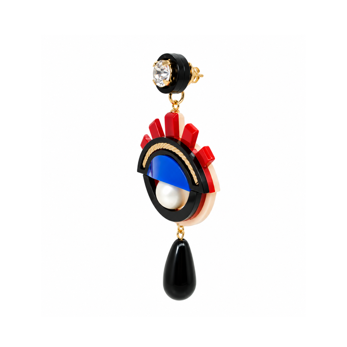 Surrealist Eye Pendant Earrings