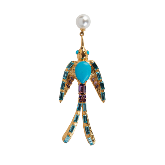 Paradise Bird Brooch