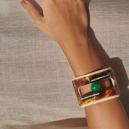 Orion Cuff Bracelet - Tortoiseshell