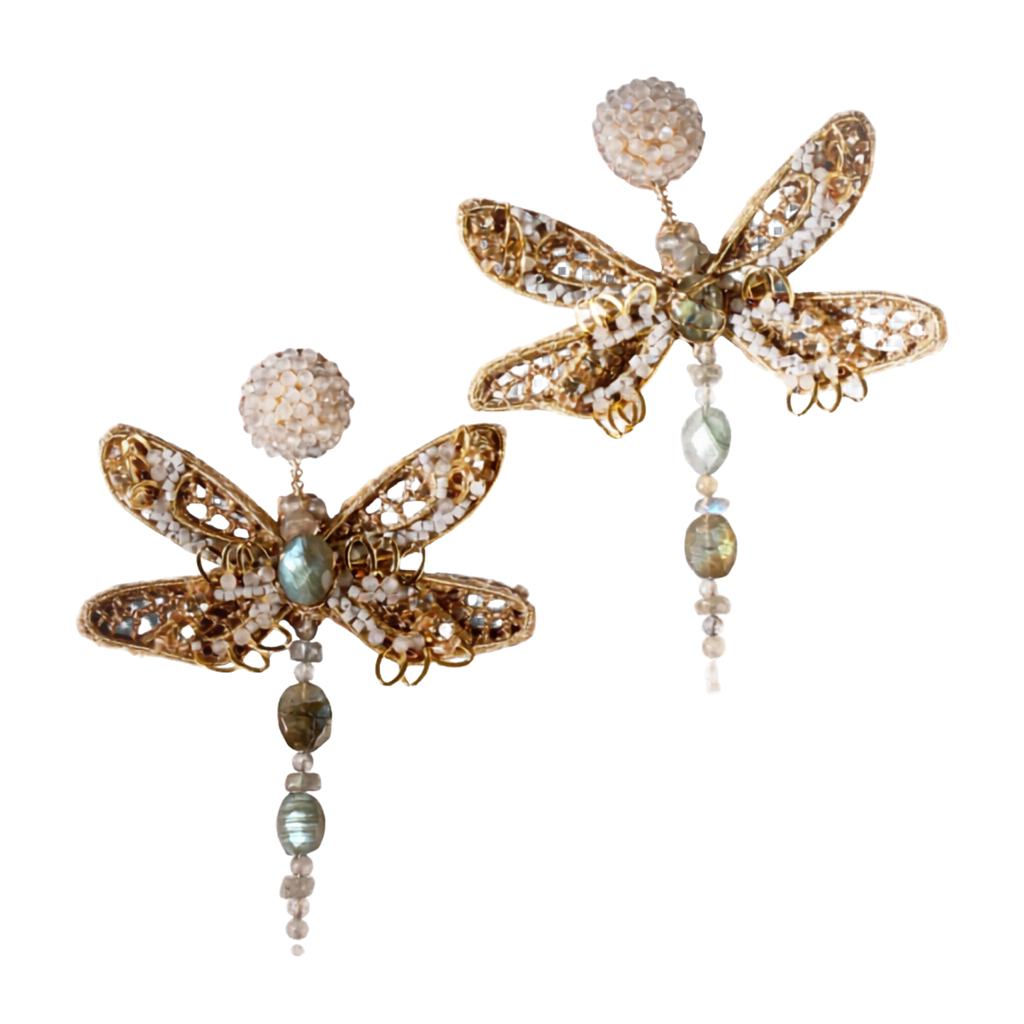 Dragonfly Dangle Earrings