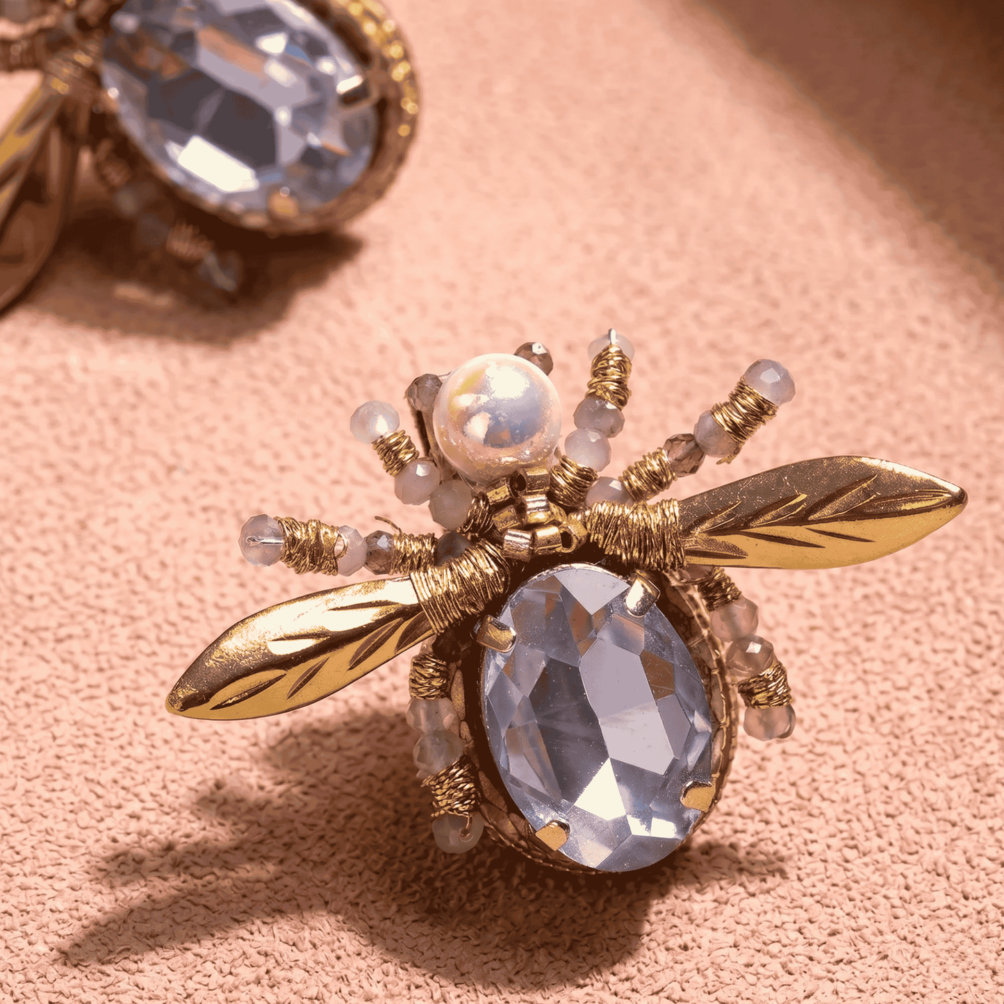 Firefly Stud Earrings - Lavender