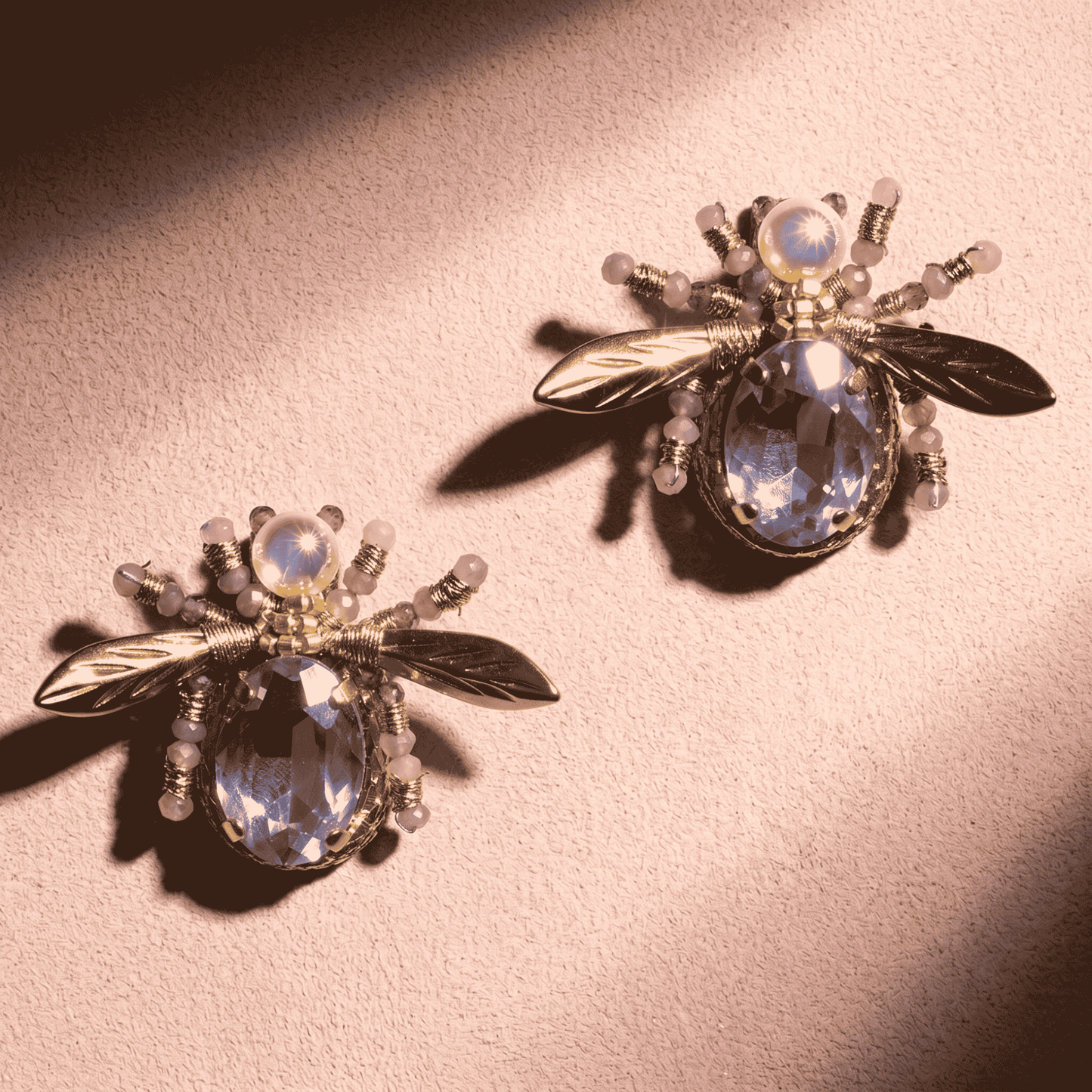 Firefly Stud Earrings - Lavender