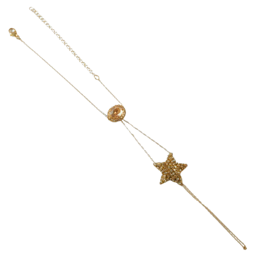 Loris Star Hand Chain Bracelet - Gold