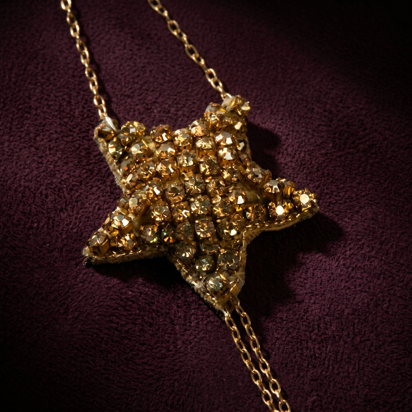 Loris Star Hand Chain Bracelet - Gold