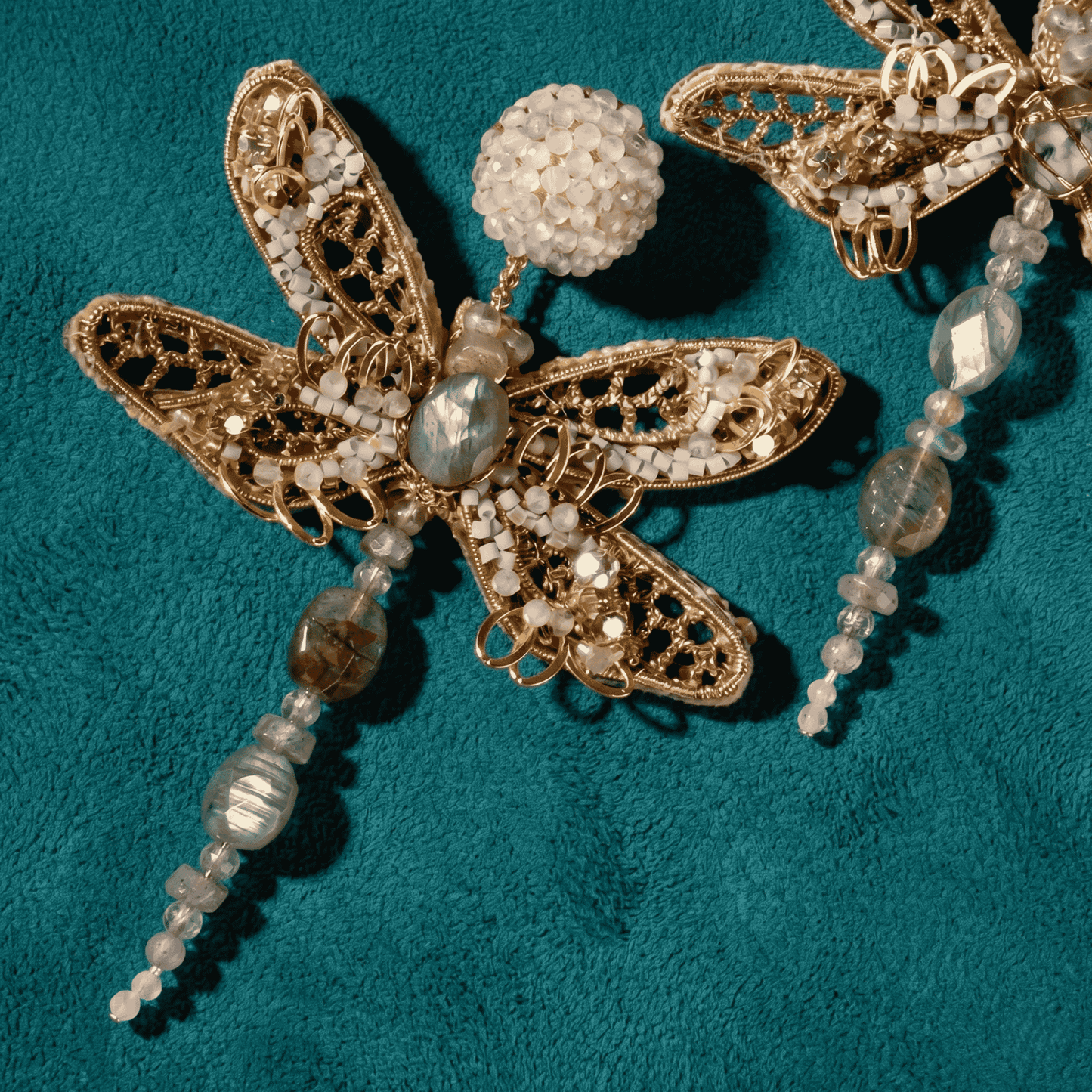Dragonfly Dangle Earrings