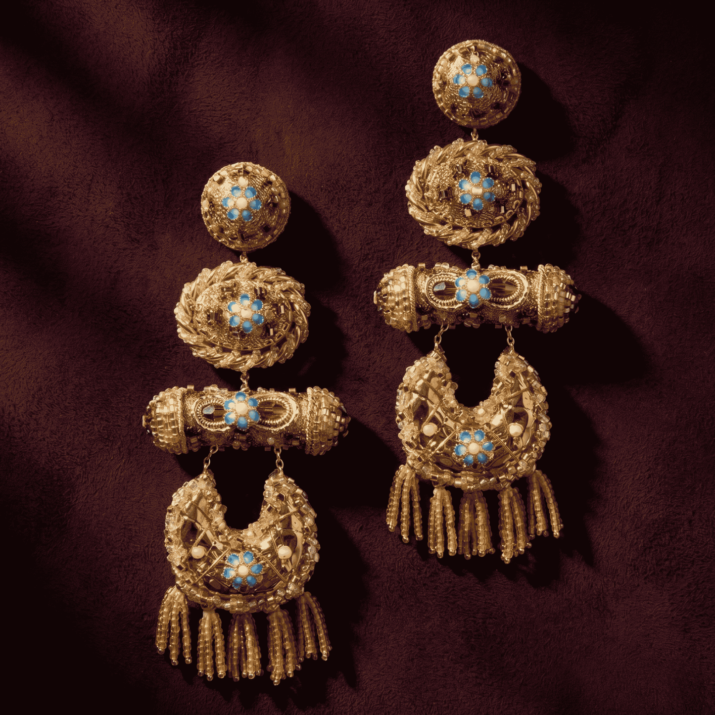 Nara Chandelier Earrings