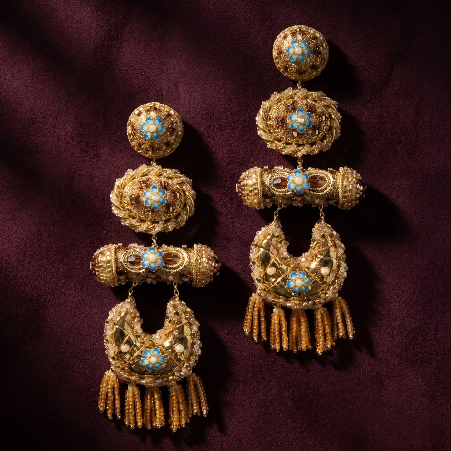Nara Chandelier Earrings