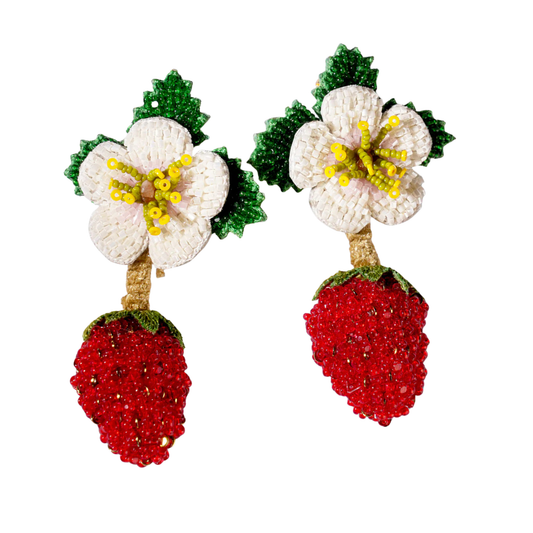 Strawberry Dangle Earrings