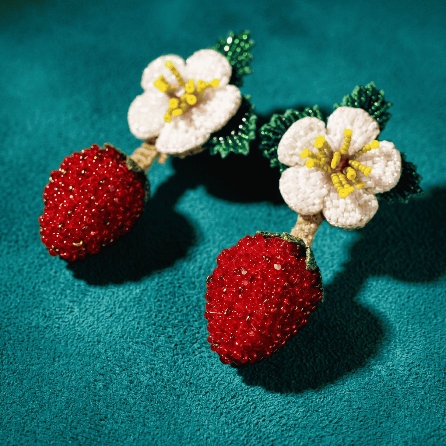 Strawberry Dangle Earrings