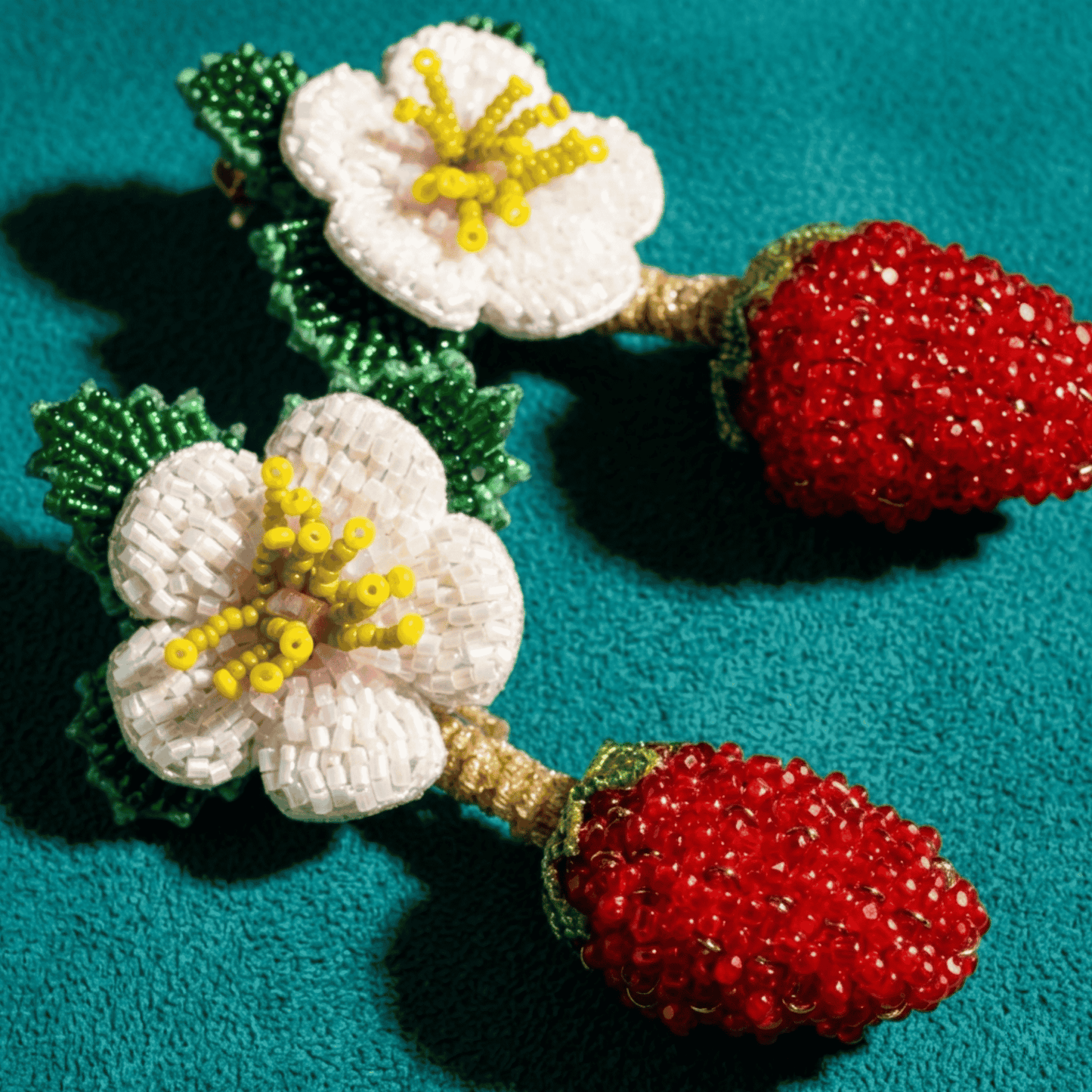 Strawberry Dangle Earrings