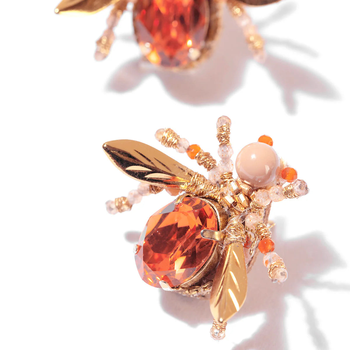 Firefly Stud Earrings - Rose