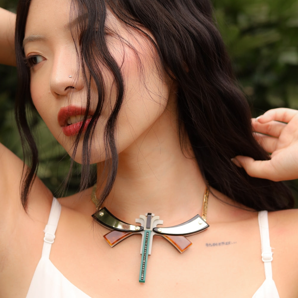 Dragonfly Collar Necklace