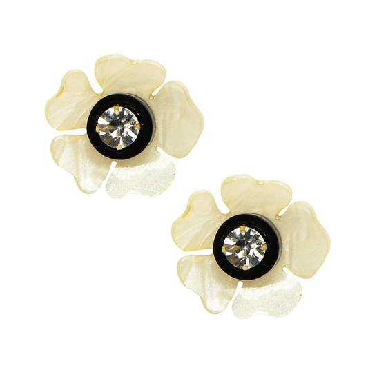Camellia Stud Earrings