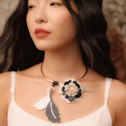 Camellia Collar Necklace