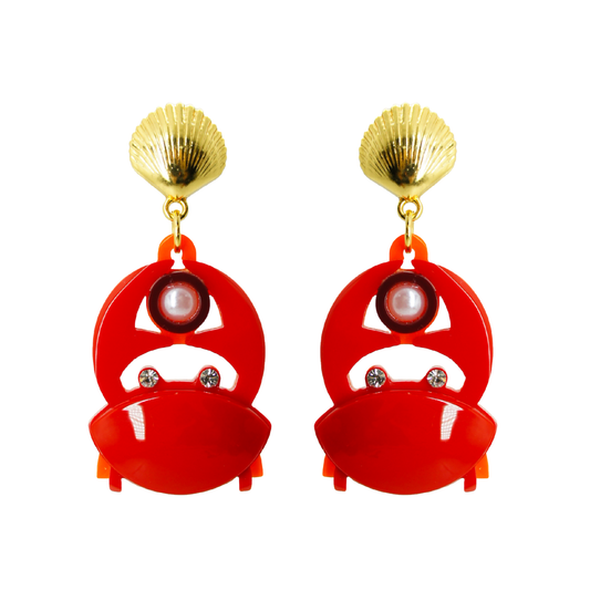 Crab Earrings