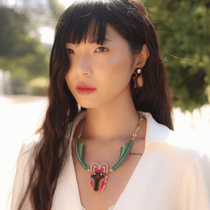Scarab Collar Necklace