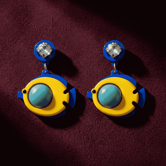 Acanthurus Fish Earrings