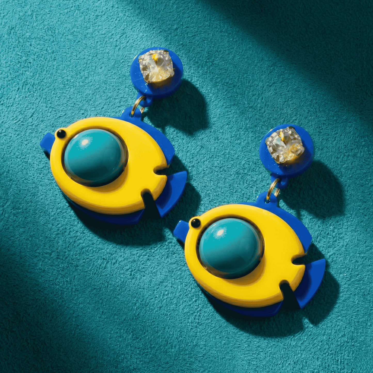 Acanthurus Fish Earrings