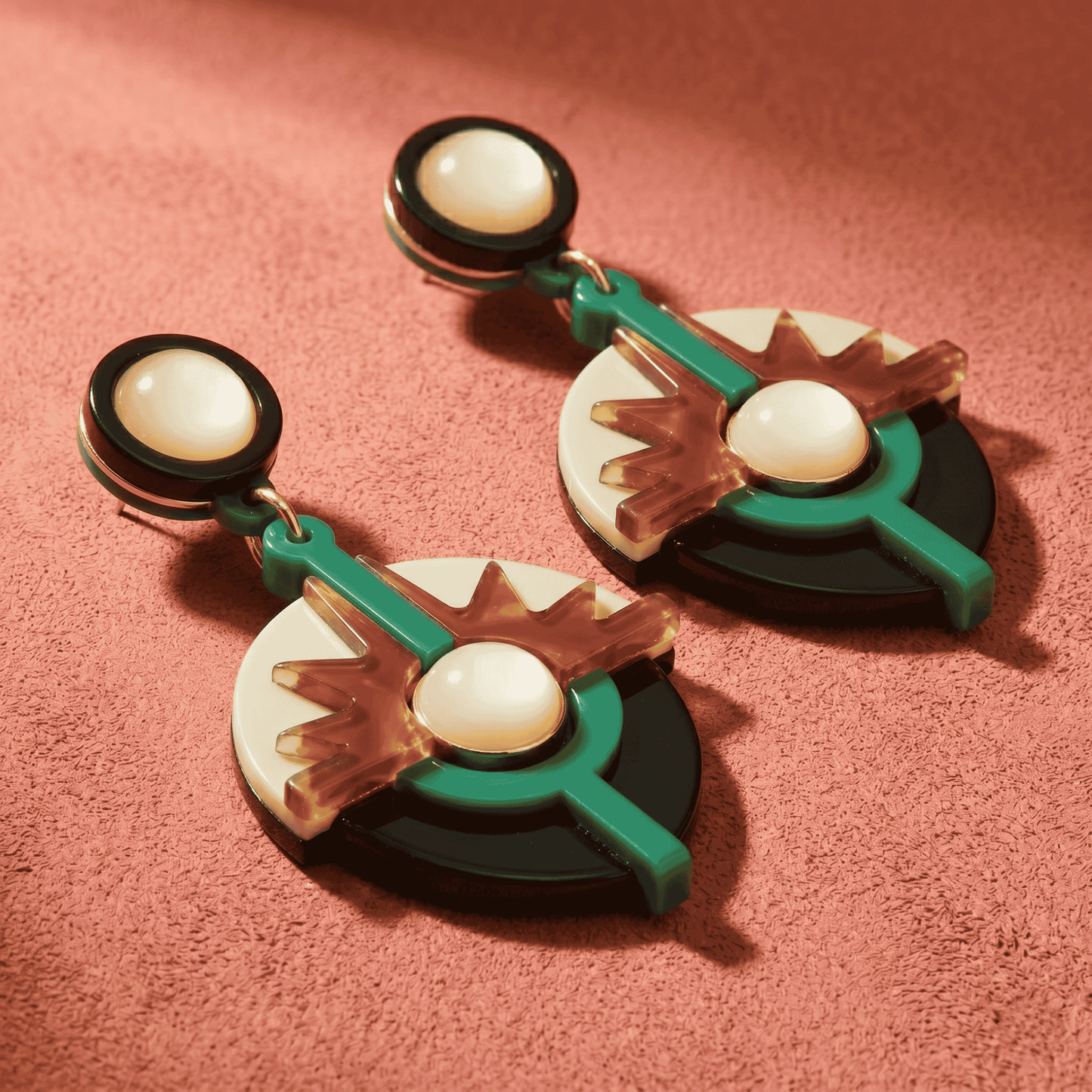 Alecrim Drop Earrings - Tortoiseshell
