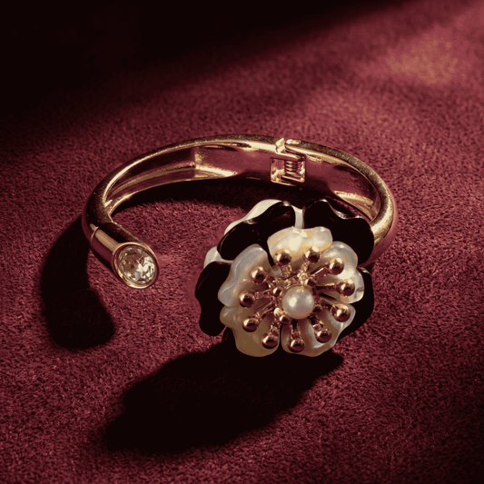 Camellia Bangle Bracelet