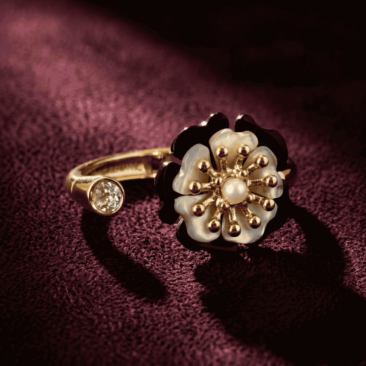 Camellia Bangle Bracelet