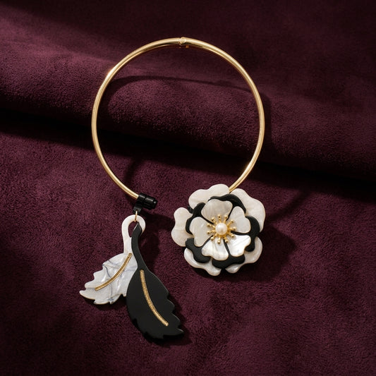 Camellia Collar Necklace