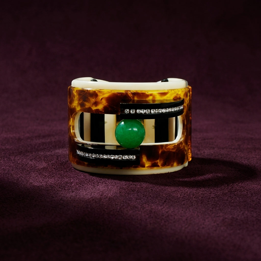 Orion Cuff Bracelet - Tortoiseshell