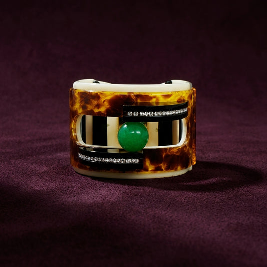 Orion Cuff Bracelet - Tortoiseshell