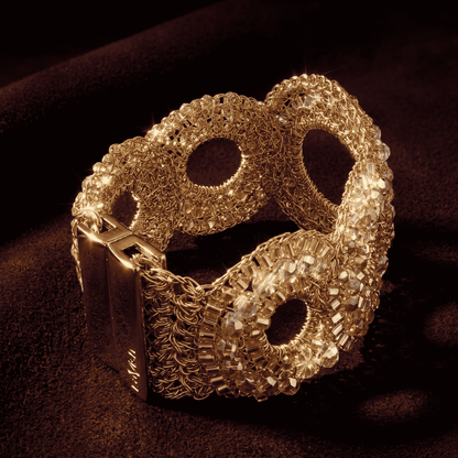 Gush Bracelet - Mixed Golden Crystal