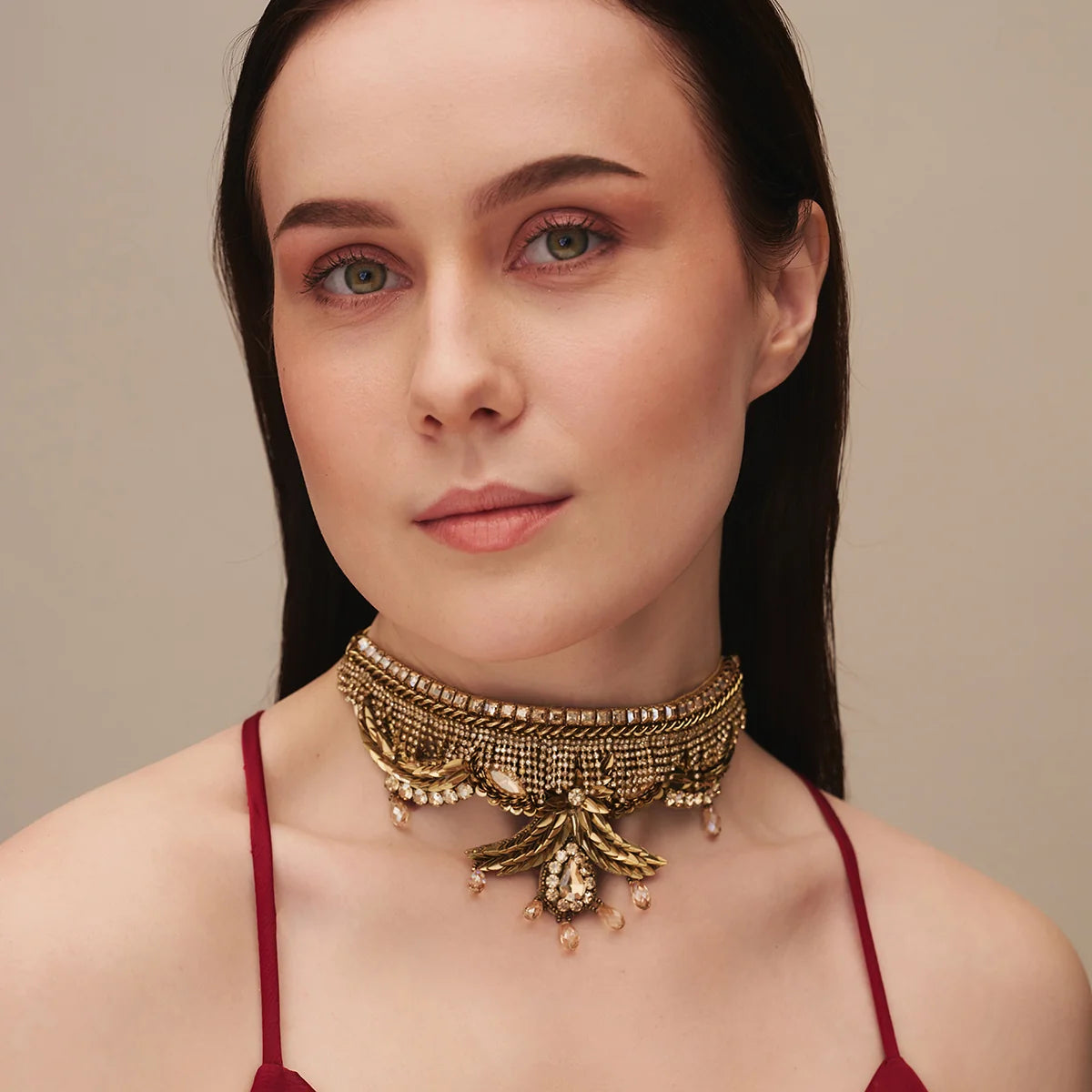 Sapna Choker - Gold