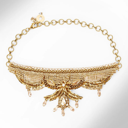 Sapna Choker - Gold