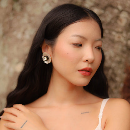 Camellia Stud Earrings