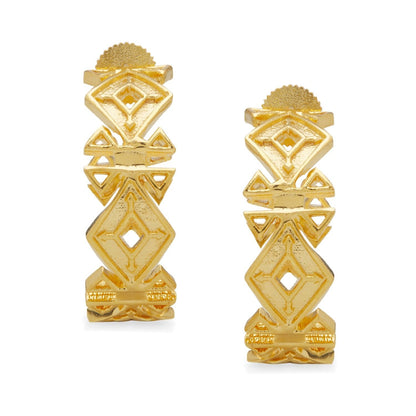 Safa Gold Hoop Earrings